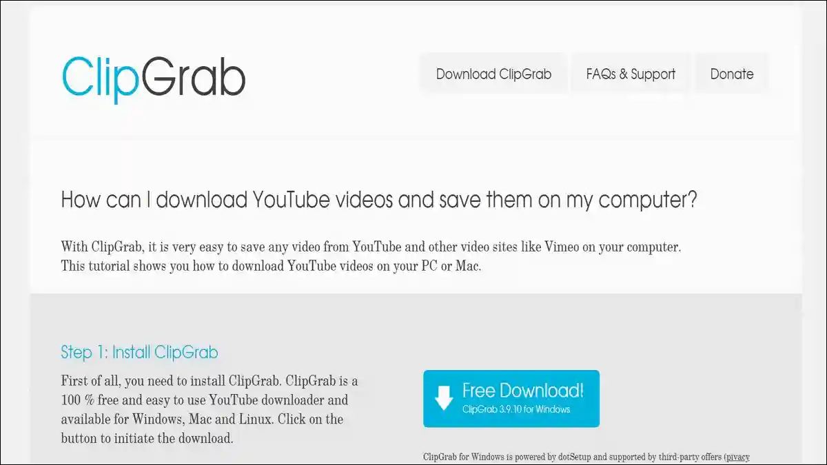 ClipGrab
