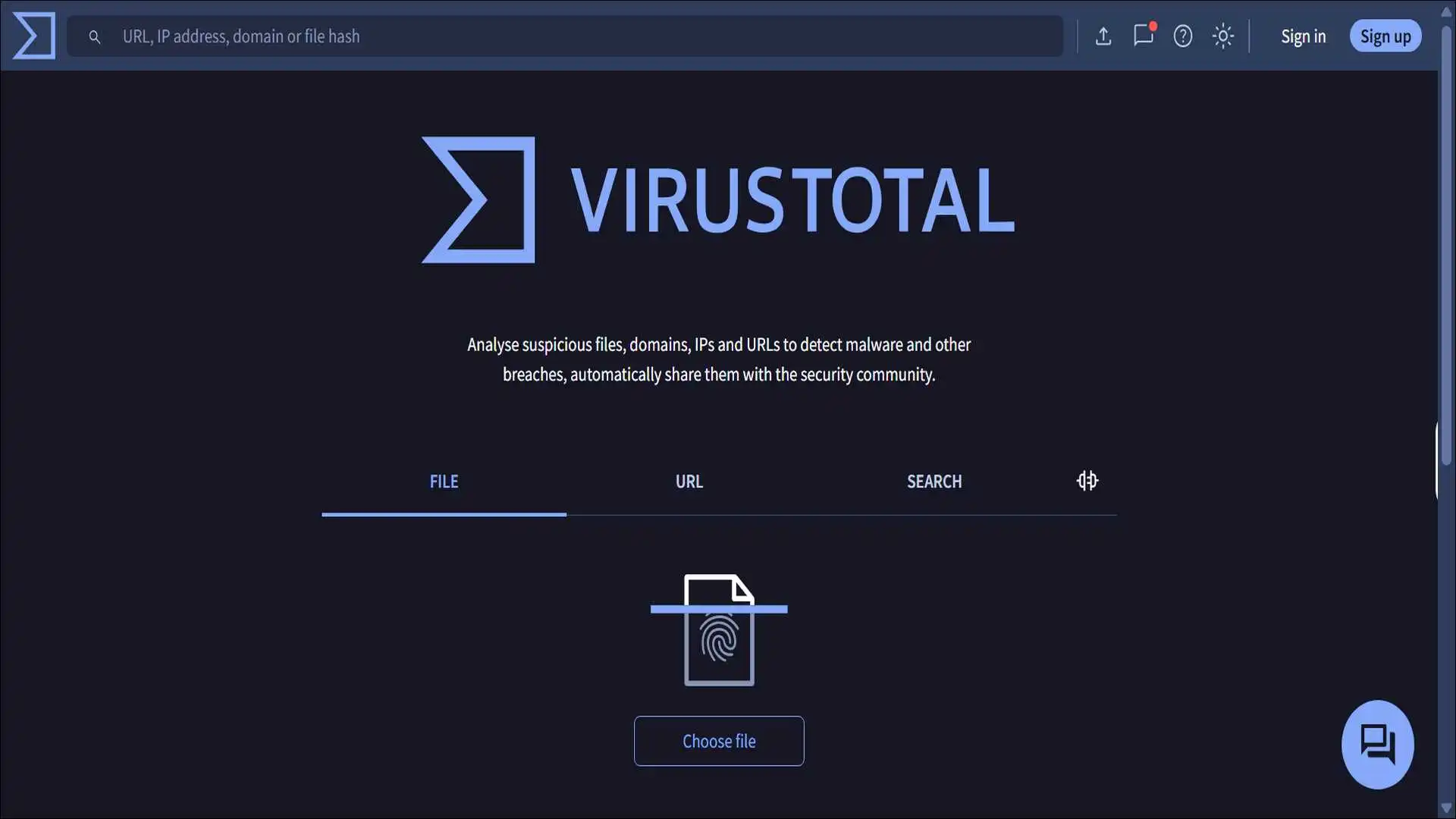 VirusTotal scan results showing zero detections for a downloaded APK file