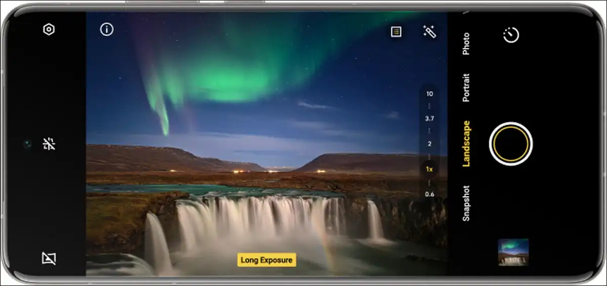 Vivo V50 Pro mode camera interface displaying ISO, shutter speed, white balance, and histogram tools.