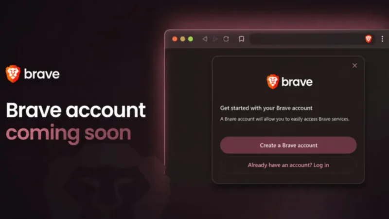 Brave Browser to Add Optional Account Login With Sync Integration Still Free of Email Requirement
