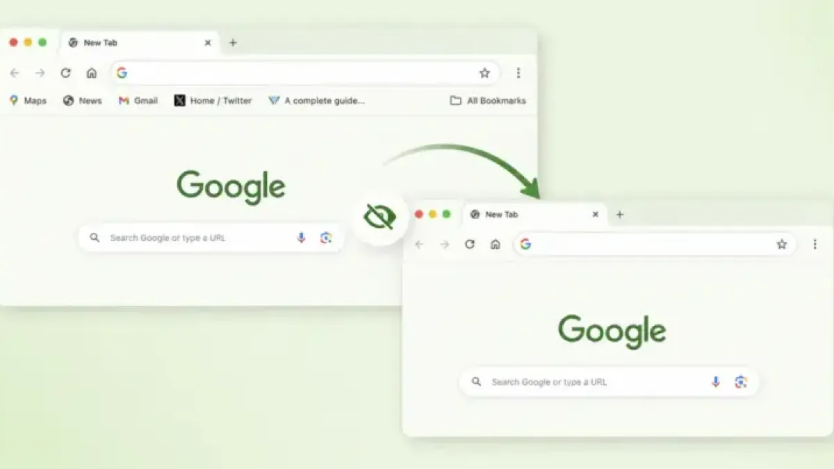 Chrome will soon let you remove the Bookmarks bar from the New Tab page