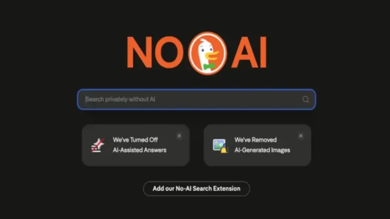 DuckDuckGo ‘No AI’ Search Page Traffic Triples After Google’s AI Search Overhaul