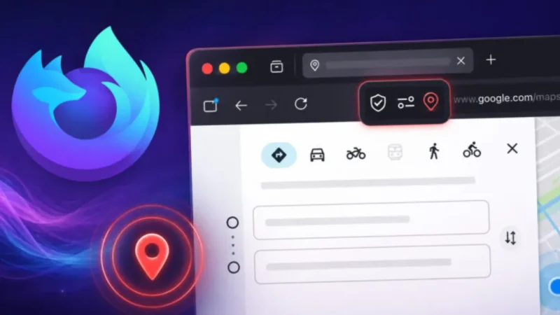 Firefox 153 to Flash Red Icon When Websites Access Your Location