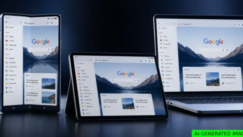 Google Chrome for Android Moves Toward Vertical Tabs Overhaul for Foldables and Tablets