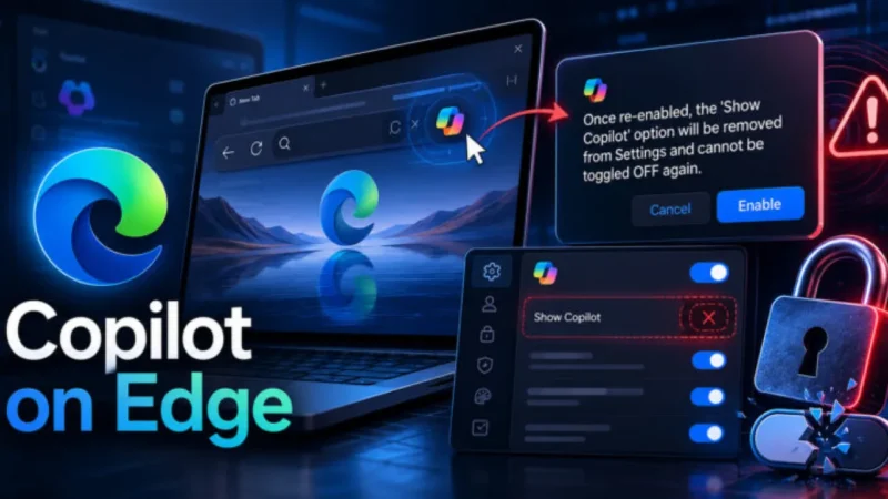 Microsoft Edge Removes Copilot Toggle for Some Users, Making AI Feature Permanent