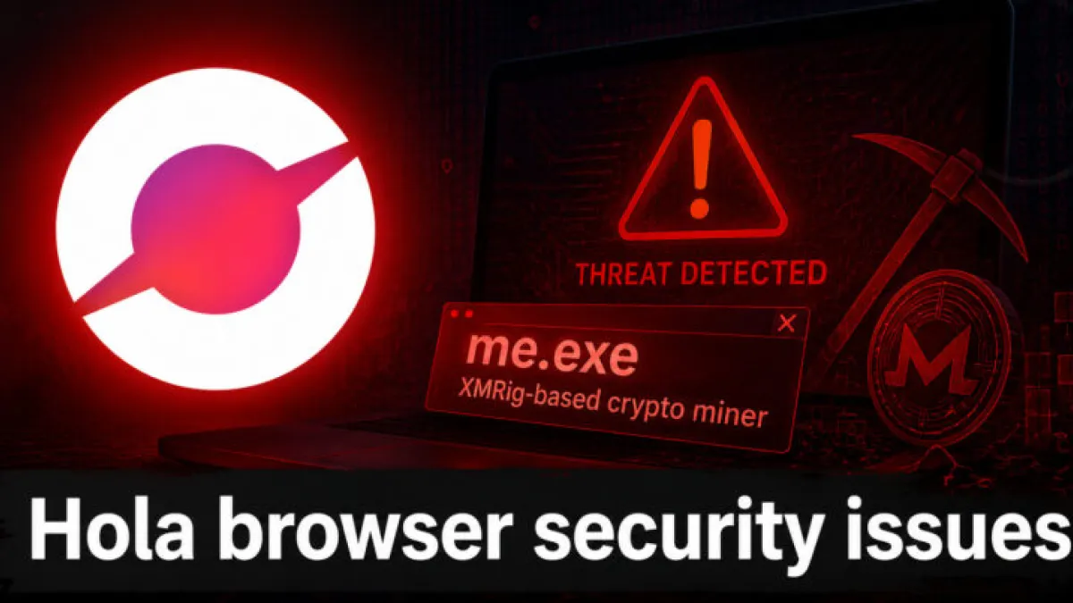 The Hola browser might have been mining crypto behind your back